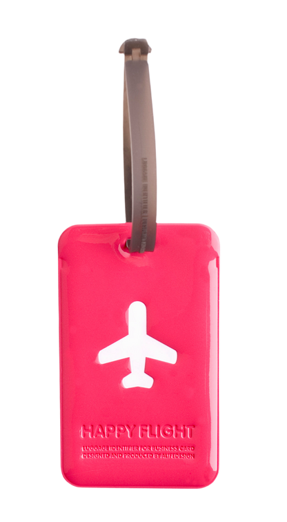 rechthoekig bagagelabel 