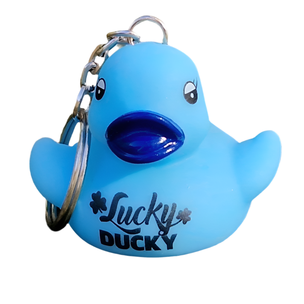 Porte-Clés Canard Bleu Lucky Ducky
