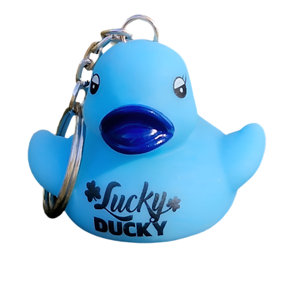 Porte-Clés Canard Bleu Lucky Ducky