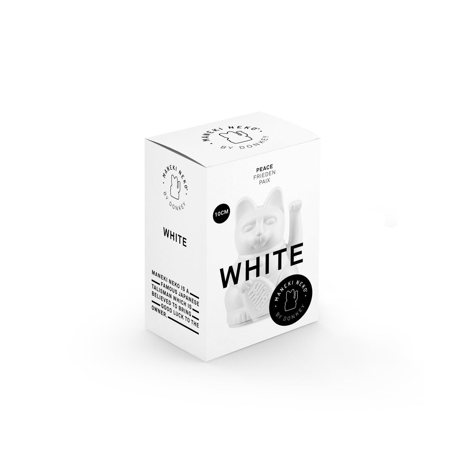 Mini gelukskat (witje)