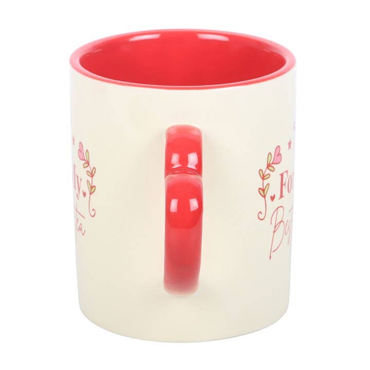 Pour ma tasse Meilleur-Thé avec anse en forme de cœur