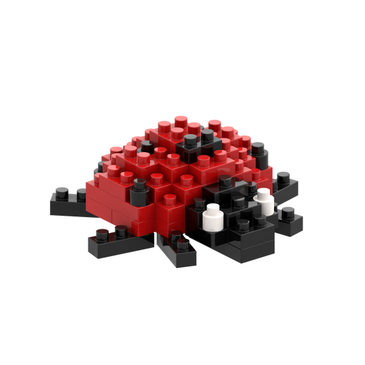 Brixies ladybug postcard