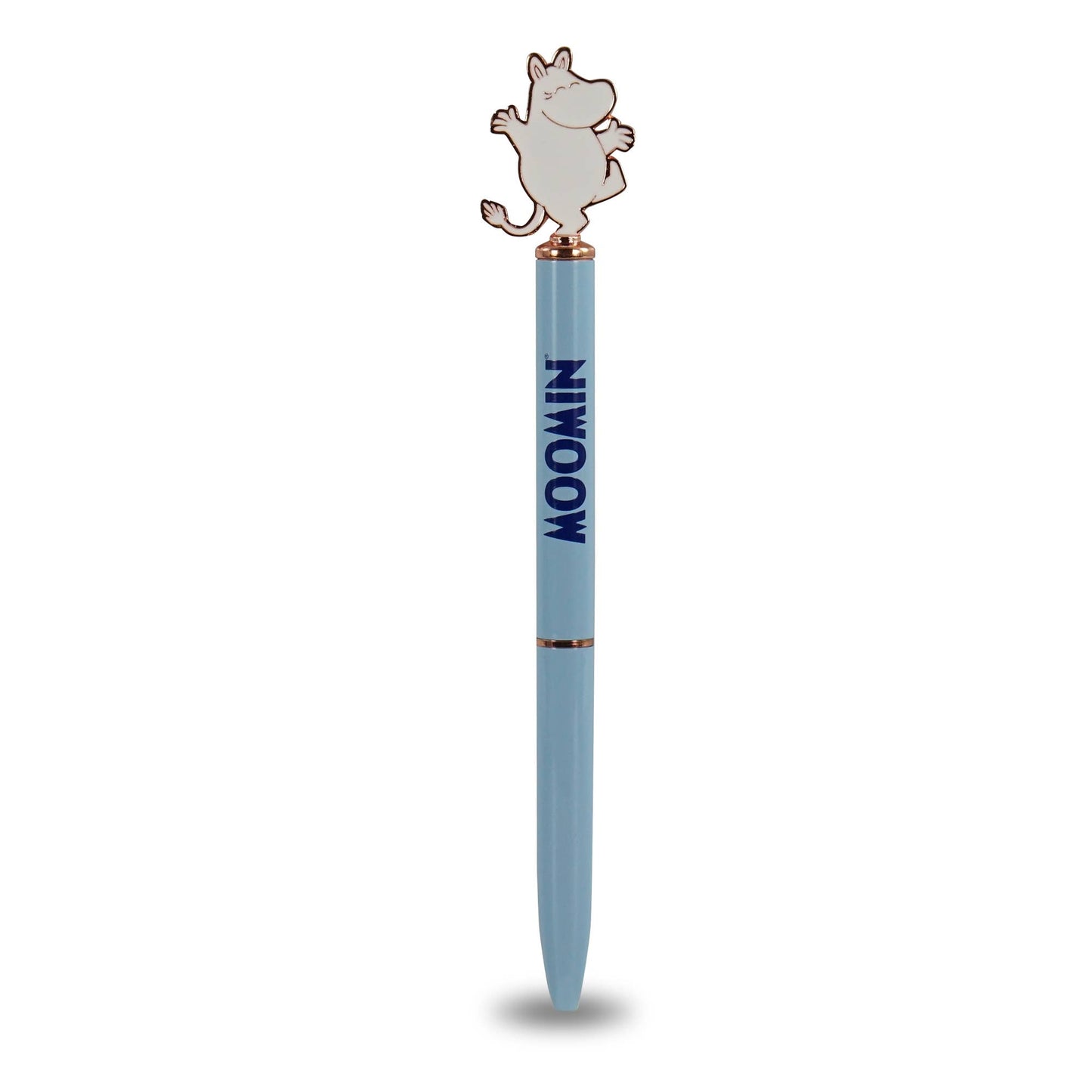 2D metalen penstopper - Moomin (Moomintroll) blauw