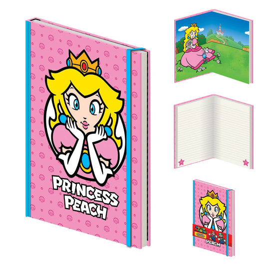 Premium Super Mario (Fishing) Notebook in A5 format