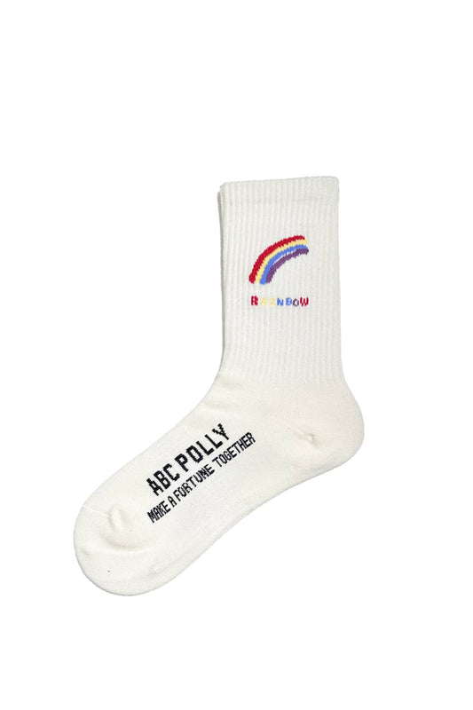 Rainbow Socks “ABC POLLY”
