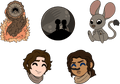 Set de pin's Dune