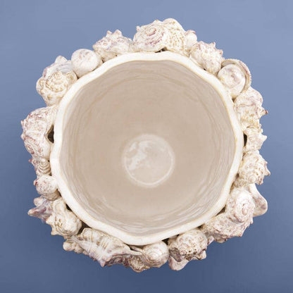 Schelpvaas, natuursteen L