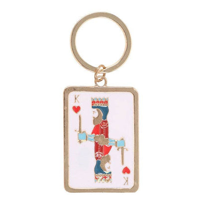 King of My Heart Keychain