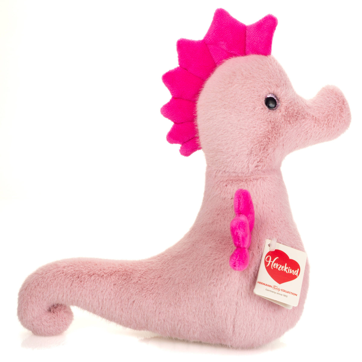 Alba Pink Seahorse Plush Toy