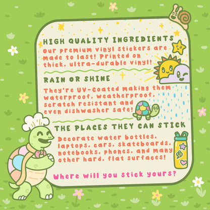 Jack in the Box Ice Cream Penguin Sticker