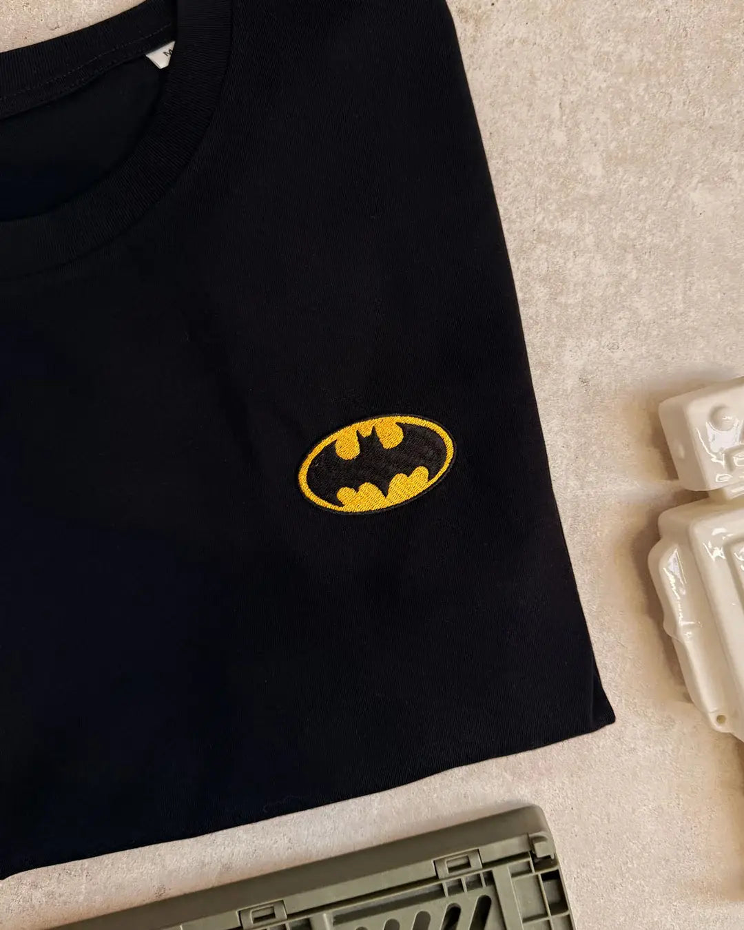 Embroidered Bat-signal T-shirt