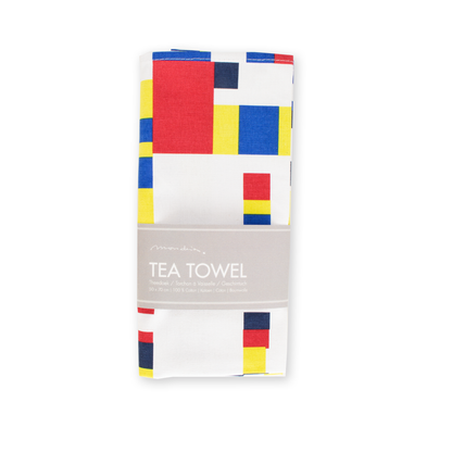 Piet Mondrian tea towel - Broadway Boogie-Woogie