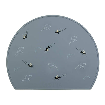 Aviator siliconen placemat - Parelgrijs