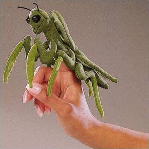 Praying Mantis Finger Puppet