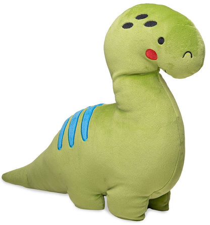 Plush cushion - green dinosaur - cuddly toy/plush