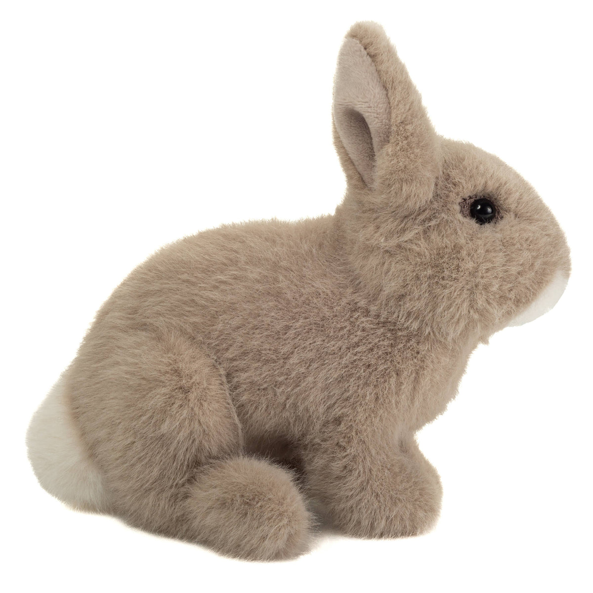 Sitting Grey Rabbit Plush Toy