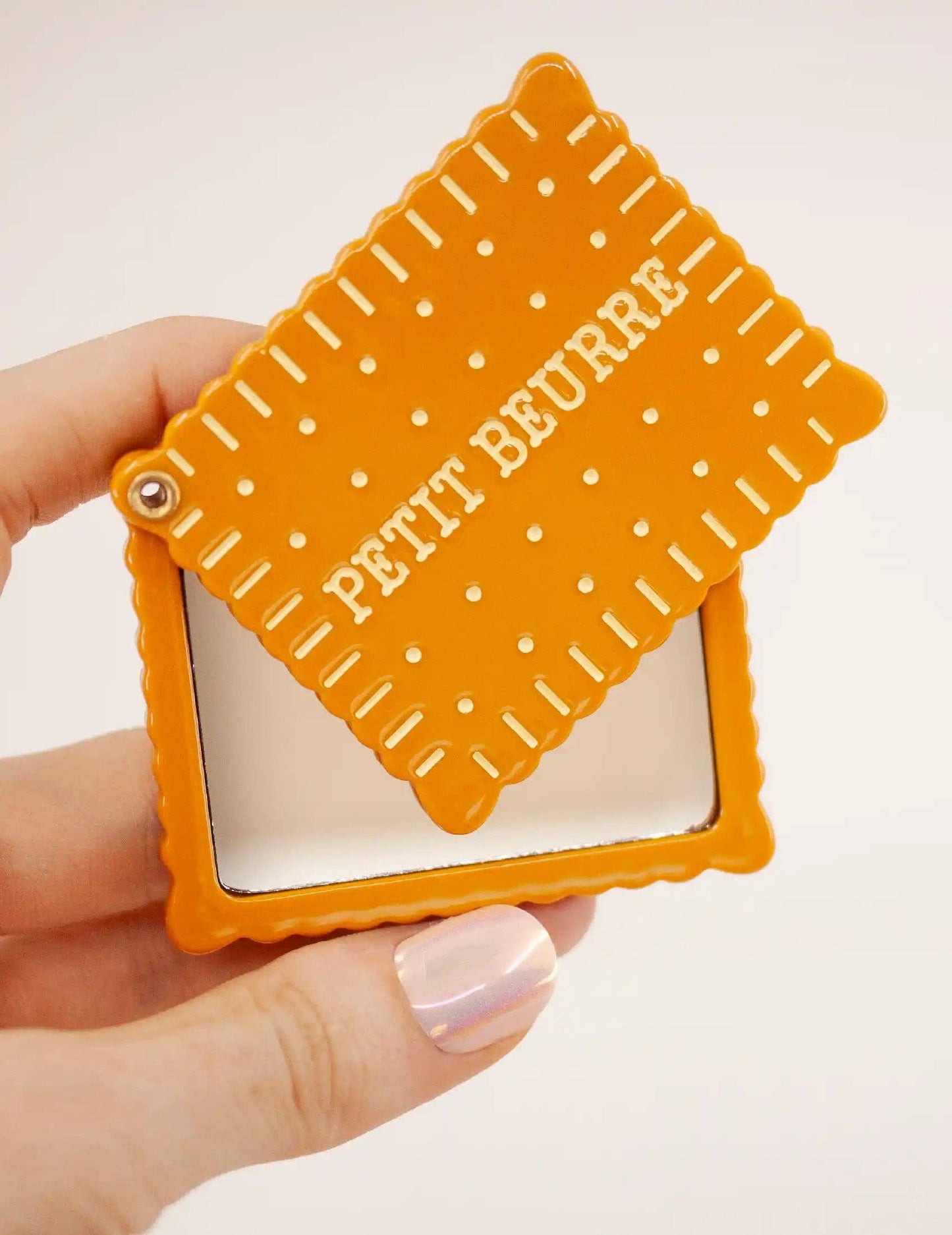Miroir – de poche biscuit Petit Beurre design soigné | Joanna Behar – vue 3
