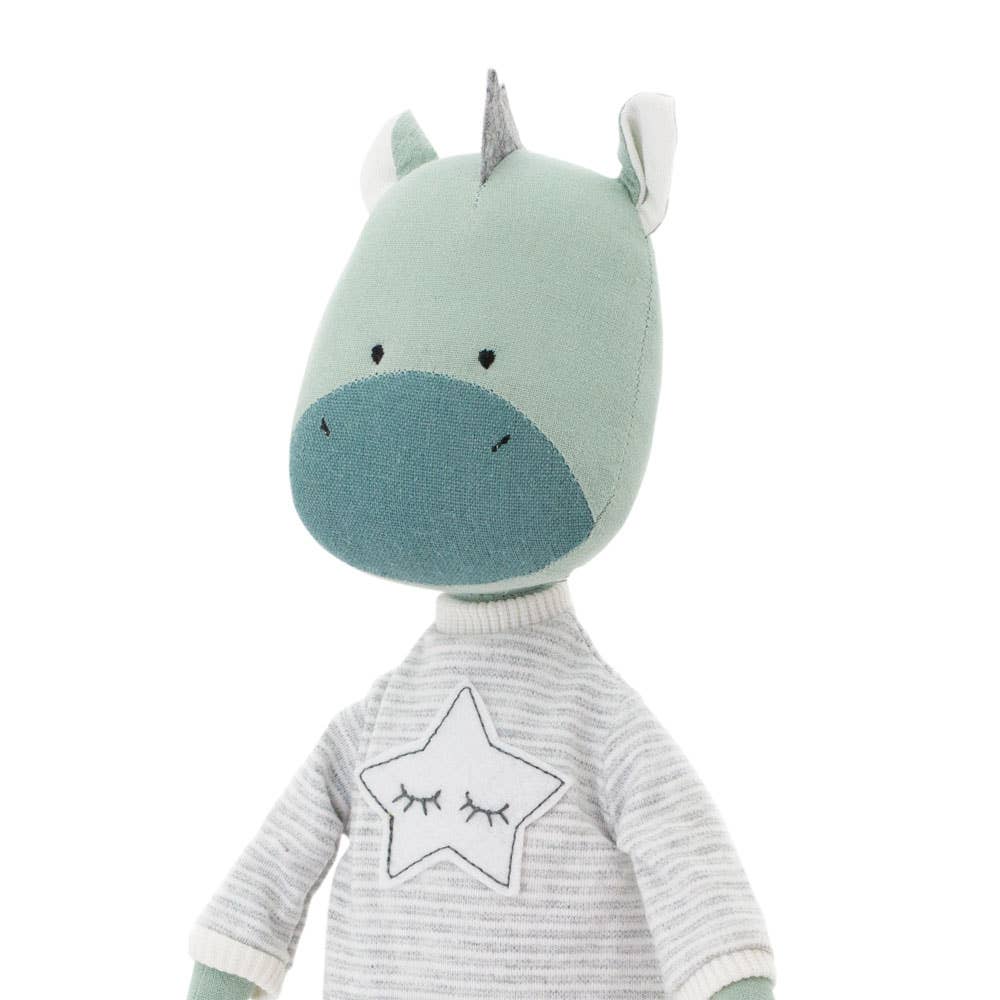 Cotton plush toy, Cotti Motti, Andy the dragon - 29cm - 0+