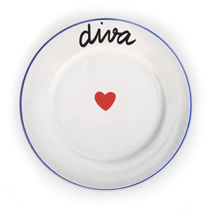 Het gezin vermaakt zich kostelijk - Diva Plate