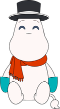 Moominpappa Plush (9in)