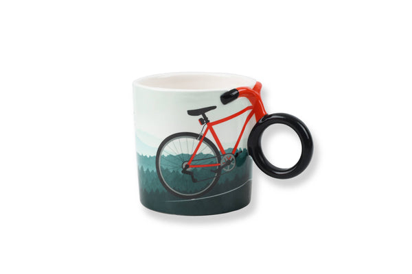 MTB mug “And now the Adventure Begins”