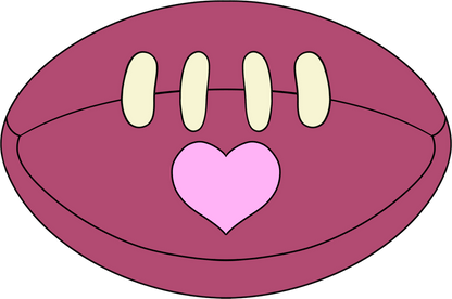 Rugby Ball Pillow Plush (9in)