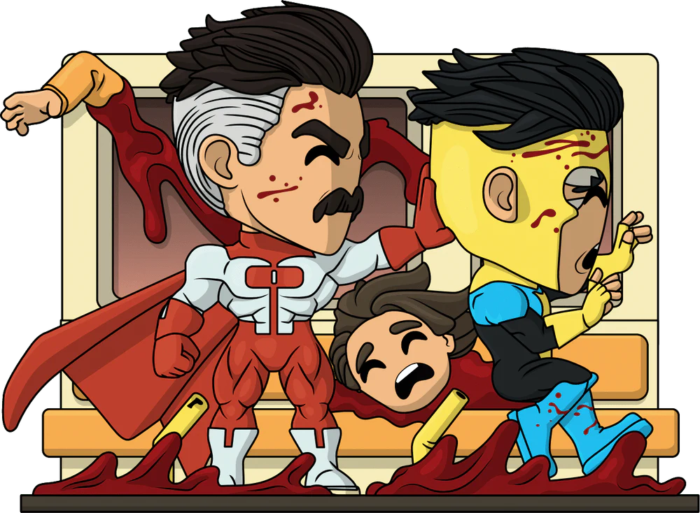 Omni-Man and Invincible