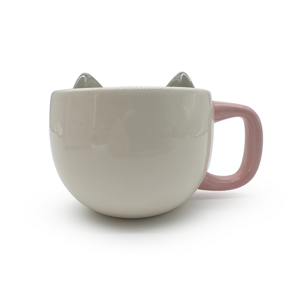 Mug White Cat