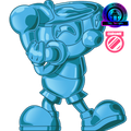 Blue Chrome Mugman
