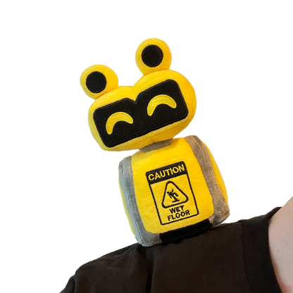 Wet Floor Bot Shoulder Rider (6in)