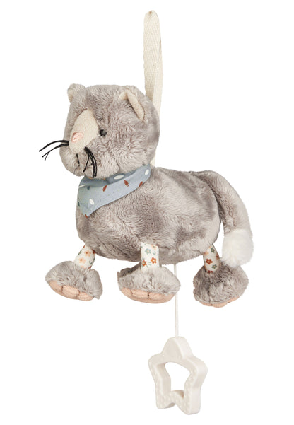 Peluche musicale Chat Lilly S - 15 cm