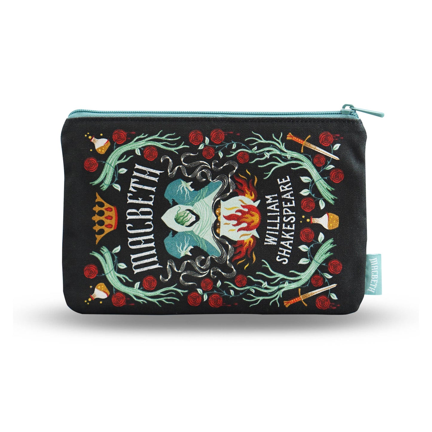 Cotton travel pouch (16 cm x 24 cm) - Macbeth (Shakespeare)