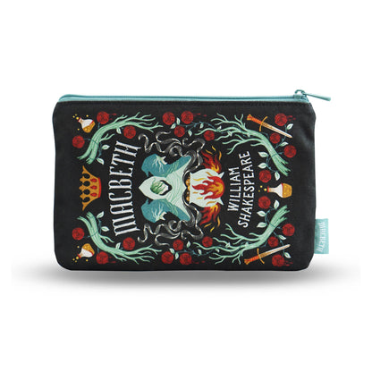 Cotton travel pouch (16 cm x 24 cm) - Macbeth (Shakespeare)