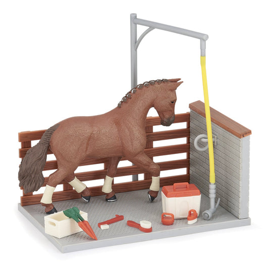 Shower area and its accessories