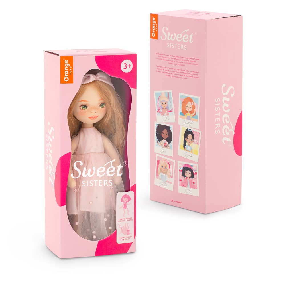 Sunny doll in pink dress - 32 cm