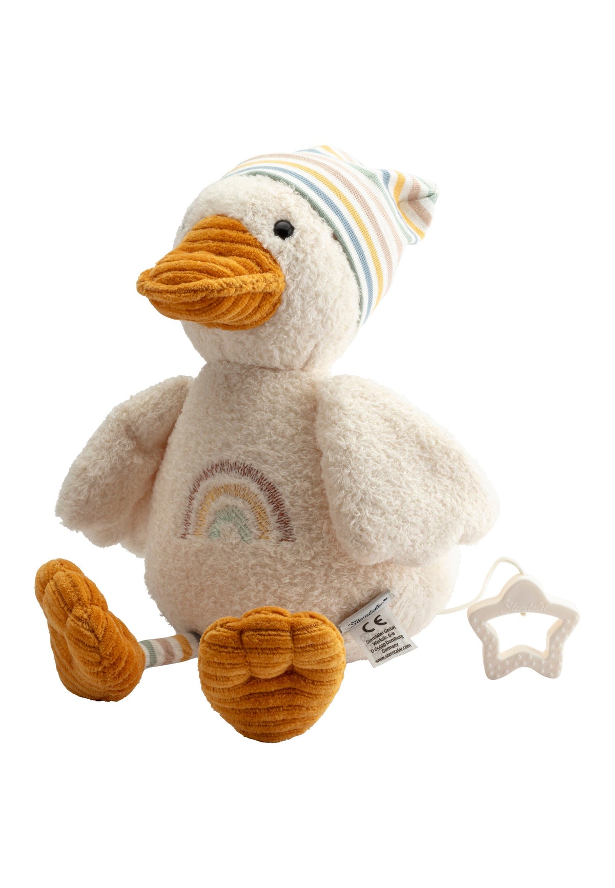Edda L Duck Musical Plush Toy
