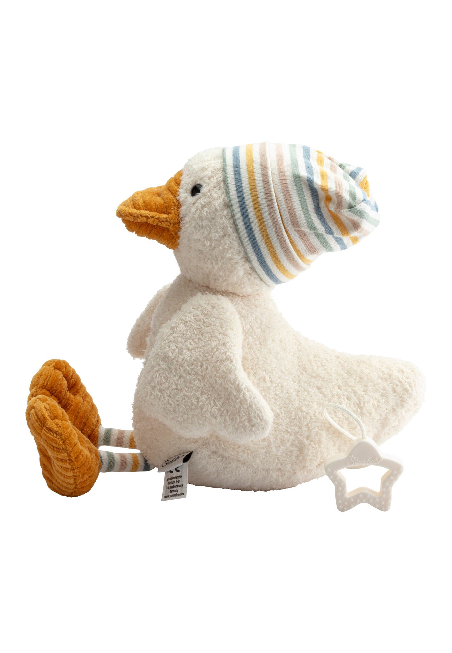 Edda L Duck Musical Plush Toy