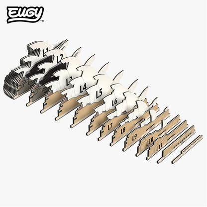 Maquette 3D EUGY 605 Opéra de Sydney – pièces avant assemblage