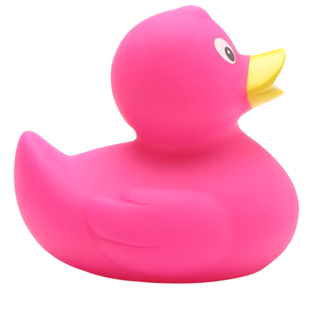 Klassieke roze eend