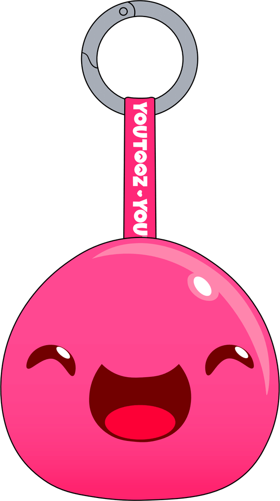 Pink Slime Keychain (5in)