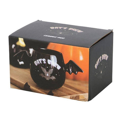 Bat Wing Bat's Brew Halloween Mug