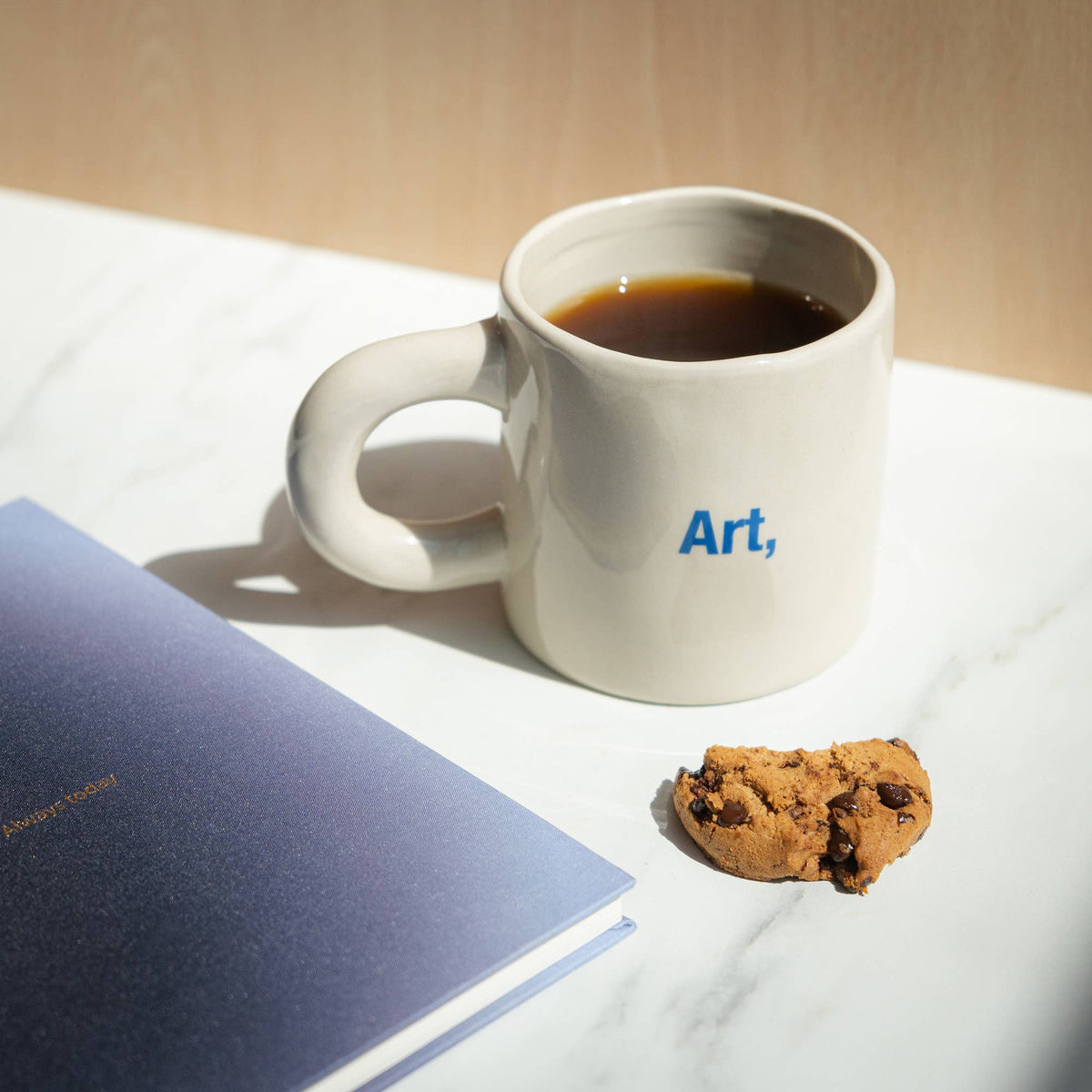 Mug Books &amp; Coffee - Blue