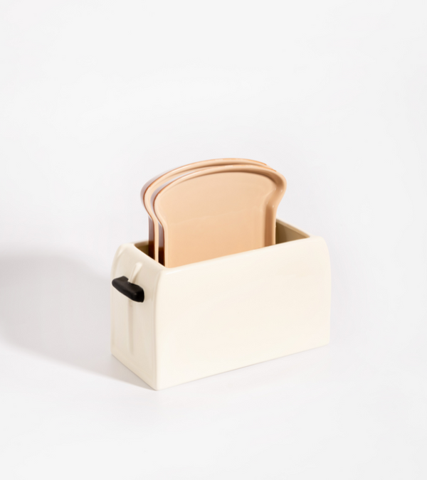 Set van twee toastbordjes