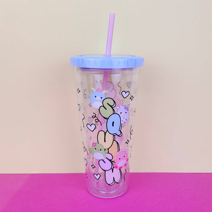 Squishmallows – Mallow Days Gobelet et Paille | Blueprint Collections – vue 3