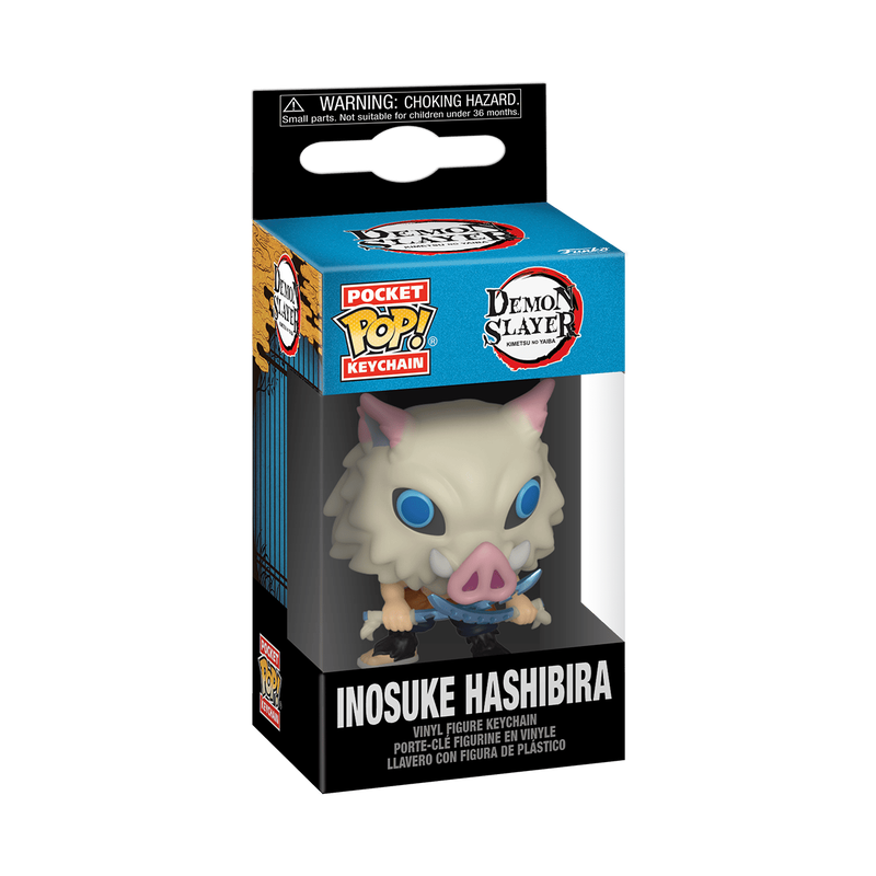 Knal! Sleutelhanger Inosuke Hashibira