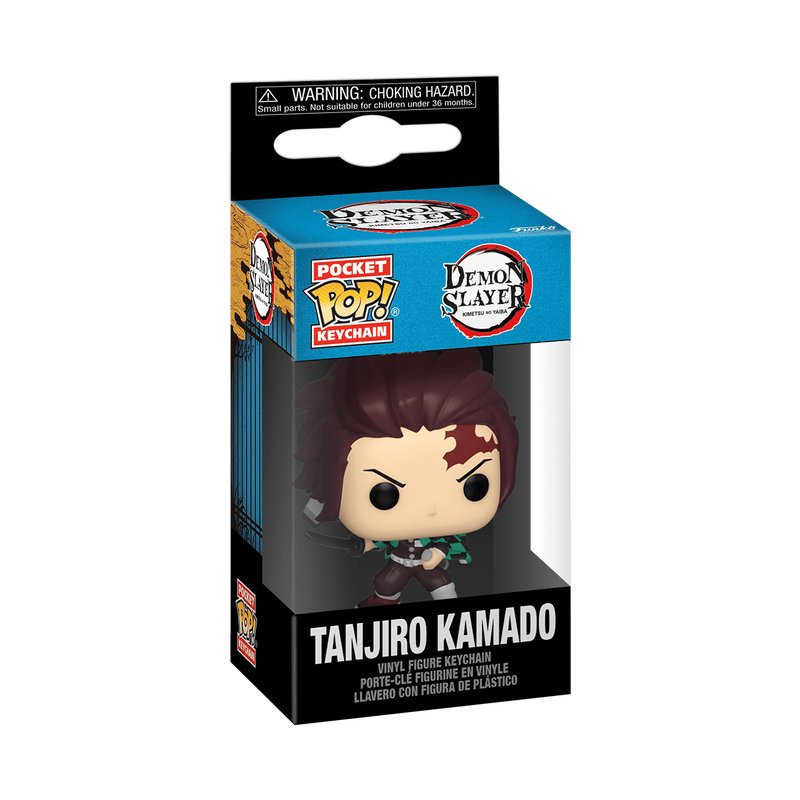 Pop! Sleutelhanger Tanjiro Kamado 