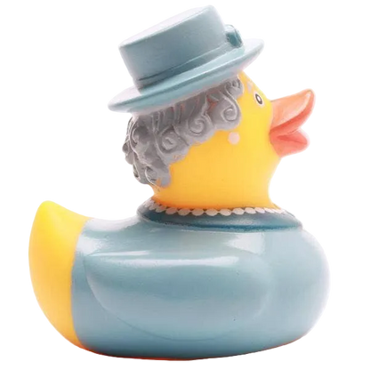 Canard Reine Elizabeth II - bleu
