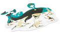 Konturenpuzzle - Baleine