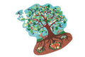 Contour Puzzle - Arbre Oiseaux