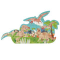 Doppelseitiges Puzzle - Dinos